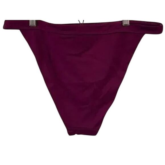 NWT Andie Swim The Caicos Bikini Hipster Bikini Bottom Wide Strap XL Plum #3556 - Picture 13 of 15